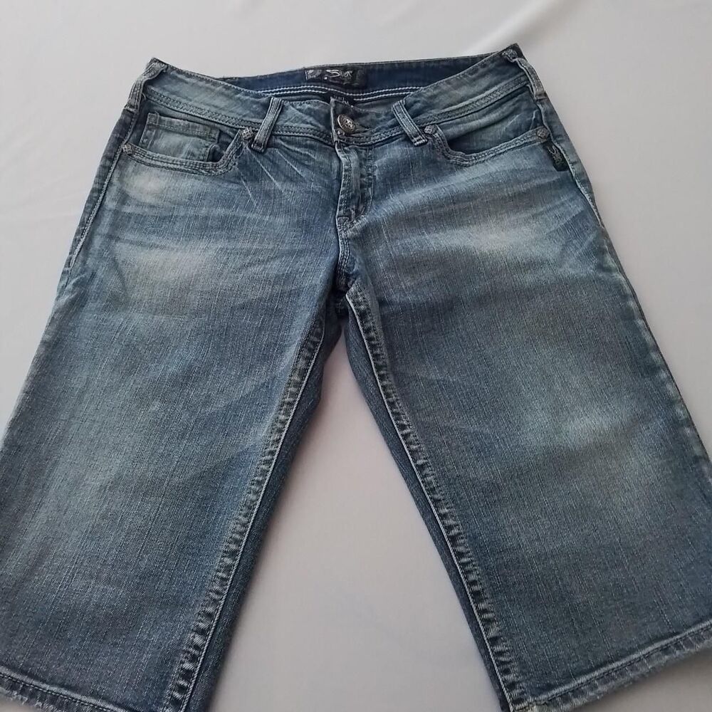 Silver-jeans-co Women's Blue Shorts